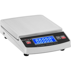 Steinberg Systems Цифрова настолна везна - 3000 g / 0, 5 g - 14, 8 x 15, 2 cm - LCD SBS-TW-3000N (SBS-TW-3000N)