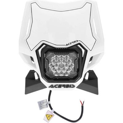 Acerbis Maska svetla ACERBIS VSL LUMEN-X biela/čierna