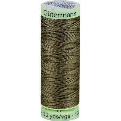 Stoklasa Polyesterové nitě Gütermann Jeans návin 30 m Balení: 1 ks, Varianta: 824 zelená khaki 824 zelená khaki