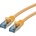 Roline Patch кабел S/FTP CAT6a, LSOH, 15m, жълт 21.15. 2828-30 (21.15.2828-30)