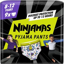 Ninjamas Pyjama Pants Kosmické lodě 8 let 27 kg-43 kg 9 ks