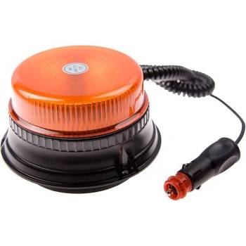 Maják oranžový LED 36 W, 12 LED, magnet, 1-funkcia