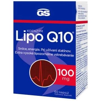 GS Koenzym Lipo Q10 100mg 60 kapsúl