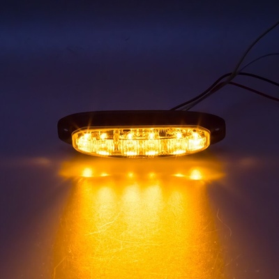 PROFI výstražné LED světlo vnější, oranžové, 12-24V, ECE R65