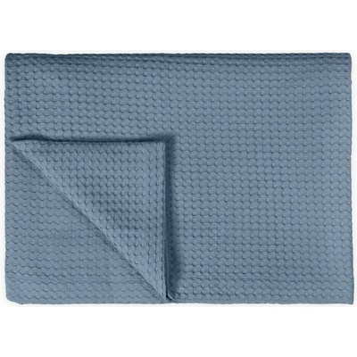 Vandyck Luxusní přehoz na postel Home Piqué waffle Faded denim - 160x250 cm