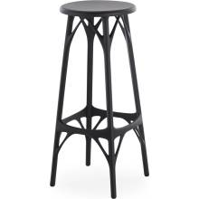 Kartell A.I. Stool Light 75 cm čierna