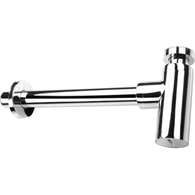 Deante Кръгъл сифон за умивалник, хром (nhc_031k)