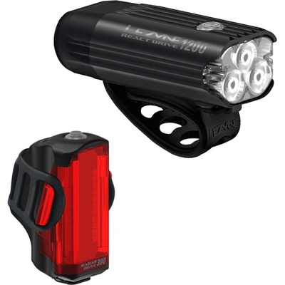 Lezyne Radar React System set matná čierna