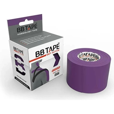 BB Tape kineziologický tejp fialová 5 cm x 5 m
