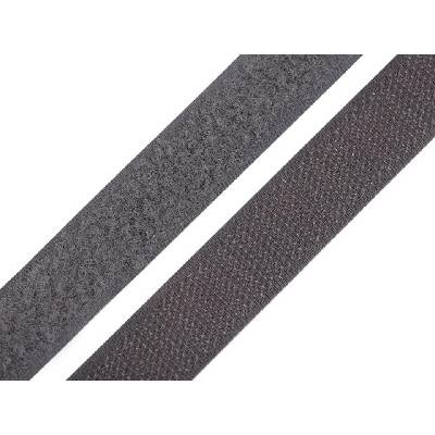 Stoklasa Suchý zip háček + plyš šíře 20 mm Balení: 25 m, Varianta: (306) šedá (306) šedá