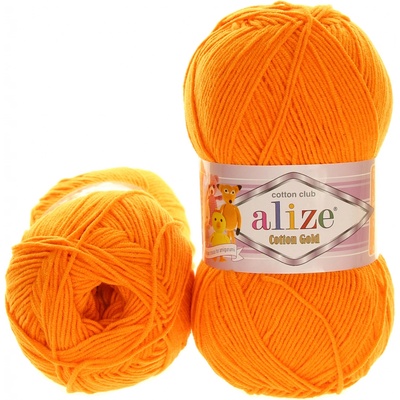 Alize Cotton Gold 83 oranžová