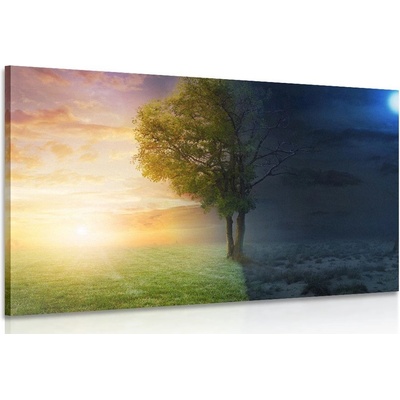 Obraz den a noc - 120x80