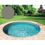 BWT Фолио за басейни Round Ø 350 x 150 cm - Grey - Дебелина 0, 8 mm / с клинова лайсна P3 (97G8153002)