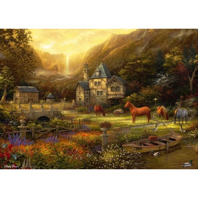 Grafika - Puzzle Pinson: The Golden Valley III - 1 000 piese