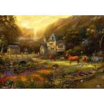Grafika Art Puzzle - Puzzle Pinson: The Golden Valley III - 1 000 piese