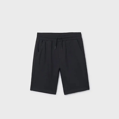 Mayoral Къси панталони мек плат basic Черен цвят за момче Mayoral