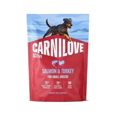 Carnilove Active Adult Small Breeds Salmon & Turkey 1,5 kg