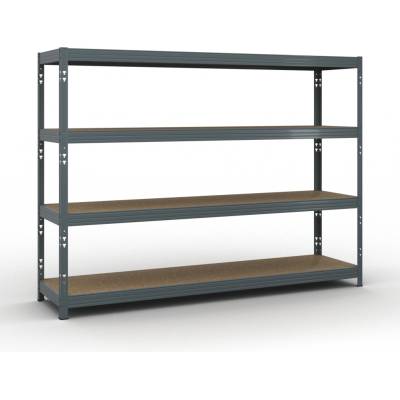 B2B Partner Policový regál 1853 x 2400 x 600 mm, nosnost 450kg 540024