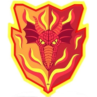 Papo Детска играчка Papo - Щитът на огнения дракон (20018)