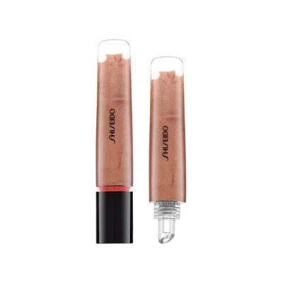 Shiseido Shimmer GelGloss блясък за устни с перлен блясък 03 Kurumi Beige 9 ml