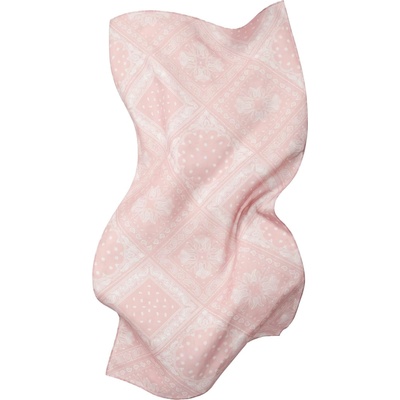 Wings dámský šátek WINGS růžový vzor bandana