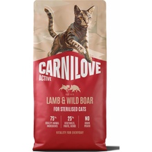CARNILOVE ACTIVE Cat Dry Made with Lamb&Wild boar for Sterilised Adult All 6 kg