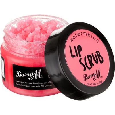 Barry M Lip Scrub Watermelon пилинг за устни с аромат на диня 25 гр за жени