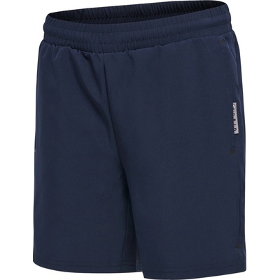 Hummel hmlMOVE GRID WOVEN SHORTS KIDS modrá