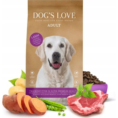Dog's Love Adult jahňacie 12 kg