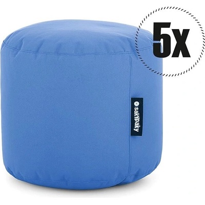 SakyPaky 5x taburet azurový