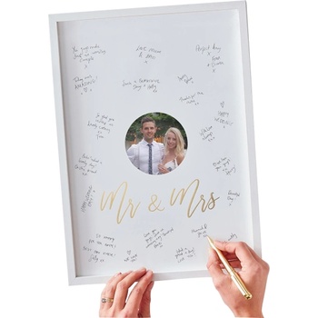 Image 1 of Ginger Ray Книга за гости - рамка за подпис