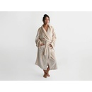 XPOSE Mikroplyšový biela káva