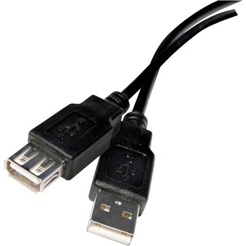 Kábel USB 2.0 A/A Predlžovací 2m