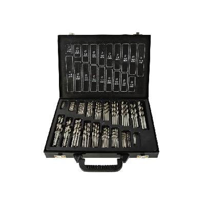 GEKO Sada vrtákov HSS do kovu 170ks 1mm – 10mm