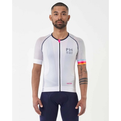 PH AERO SHORT SLEEVES WHITE RAINBOW 2