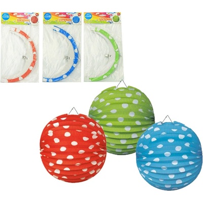 Jula Lampión 25cm puntík D612281