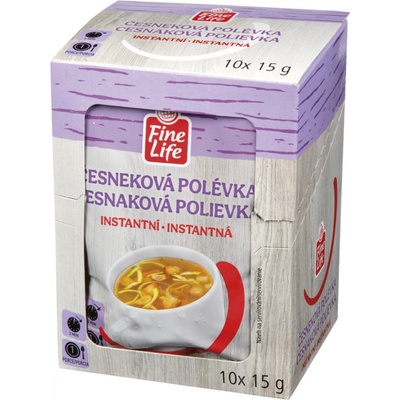 Fine Life Polévka instantní česneková 15 g