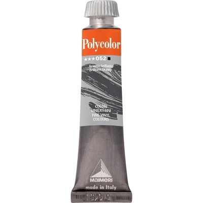 Maimeri Vynil Polycolor АКРИЛНА боя Brilliant Orange 052 20 ml 1 бр (M1202052)