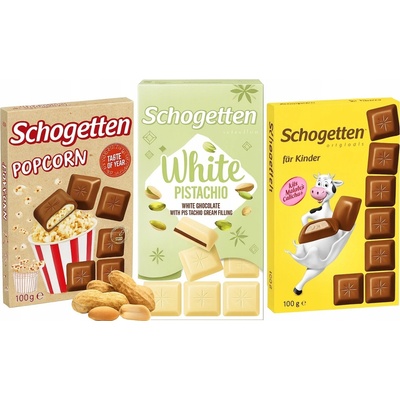 Schogetten čokoláda Biela pistachio 100 g