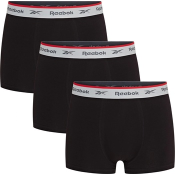 Reebok Мъжки боксерки Reebok 3 Pack Mens Boxer Short Ovett - Black