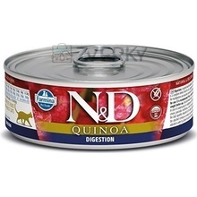 N&D Cat Quinoa Digestion Jahňa 80 g