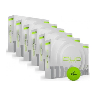 Wilson Duo Soft zelené 72 ks
