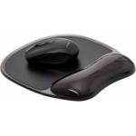 Q-CONNECT Black Q-Connect Yellow Mouse Cover (KF10377)