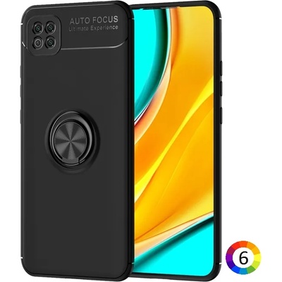Xiaomi Poco C3 Удароустойчив Ring Holder Калъф и Протектор