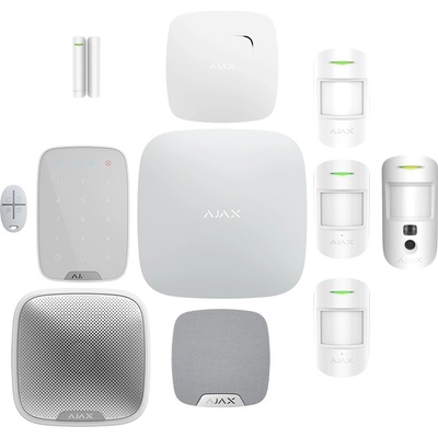 Ajax set Můj dům, můj hrad white AJAXSET1_WH – Zbozi.Blesk.cz