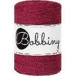 Bobbiny 3PLY Macramé Rope 1, 5 mm 100 m Wine Red юта (TD-E043)