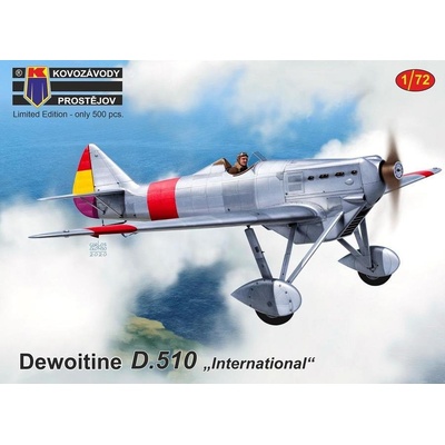 Kovozávody Prostějov Dewoitine D.510 International 1:72