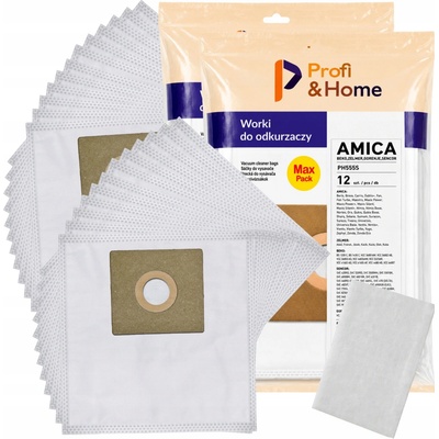 Profi&Home 24x Sáčky do vysavače pro Amica Ora 900, Fen, Turbo, Surazo, Viento, Yugo a Zelmer Józek + filtr – Hledejceny.cz