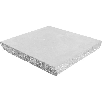 Diton Stříška plotová ZD 450×450×50 mm sloupková štípaná bílá (48)
