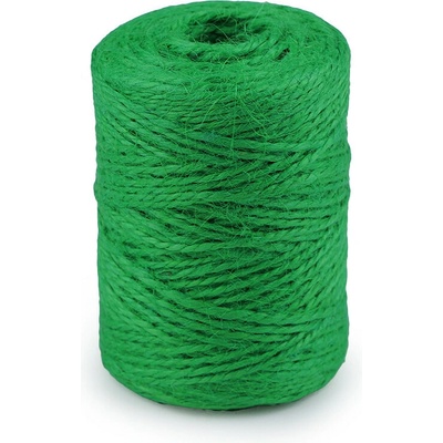 Jutový provázek Ø2 mm k pletení a háčkování i na balení Varianta: 5 zelená pastelová, Balení: 1 ks 54548/136600/251700